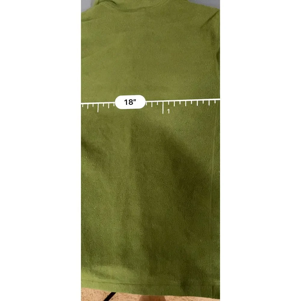 The North Face Green Lightweight Fleece -‎ Mens Small